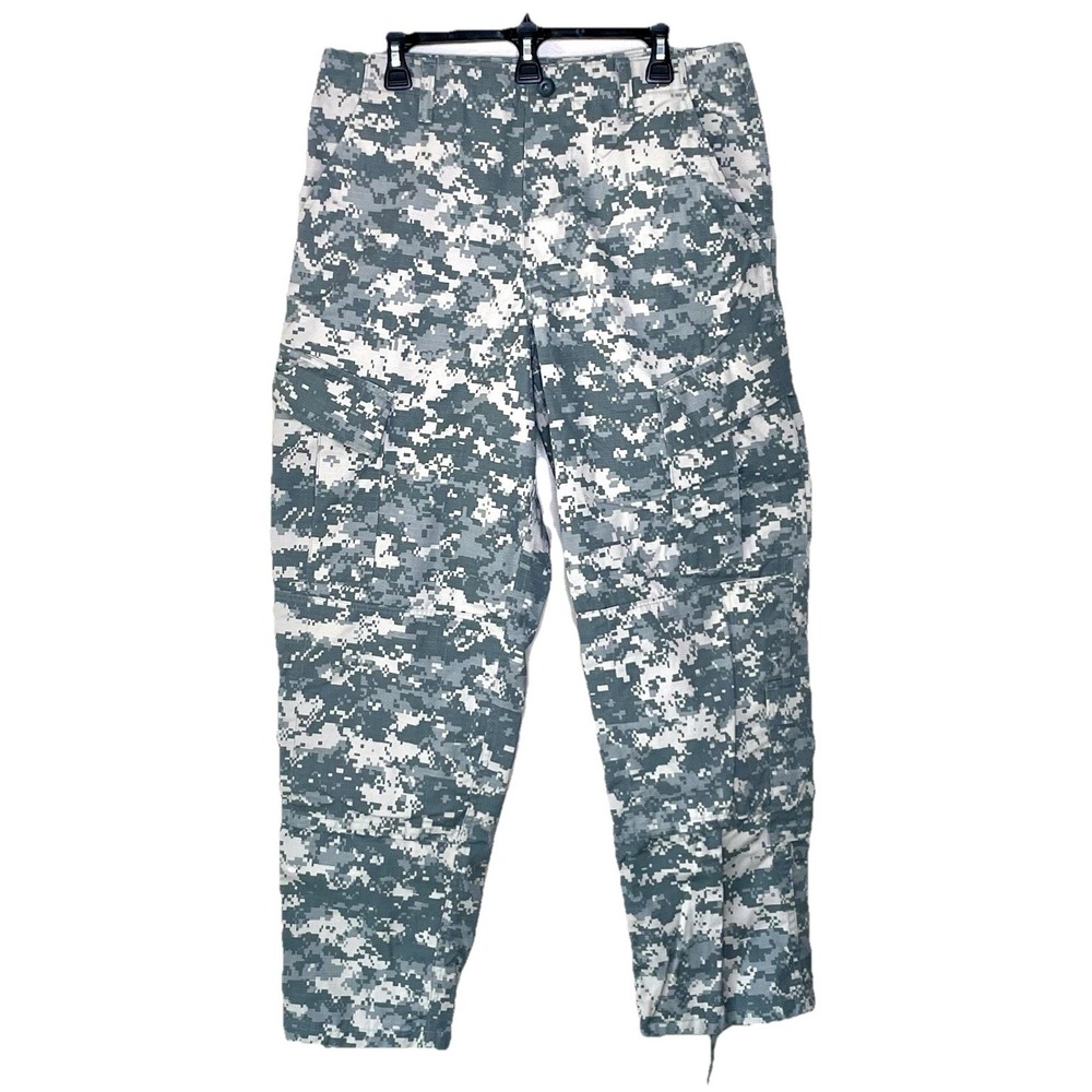 Tru Spec Tactical Response Uniform Mens M Pants Gray Digital Camo Ripstop W34x31